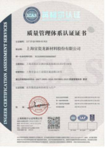 ISO 9001 质量管理体系